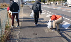 Scene of beautification campaign